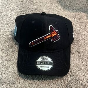 New Era Atlanta Braves 9TWENTY Core Classic Adjustable Hat with a Tomahawk Logo